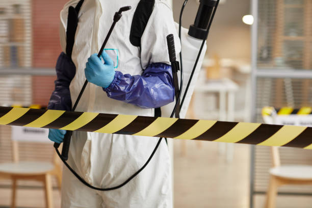 Professional Biohazard technician working in Sloan, IA